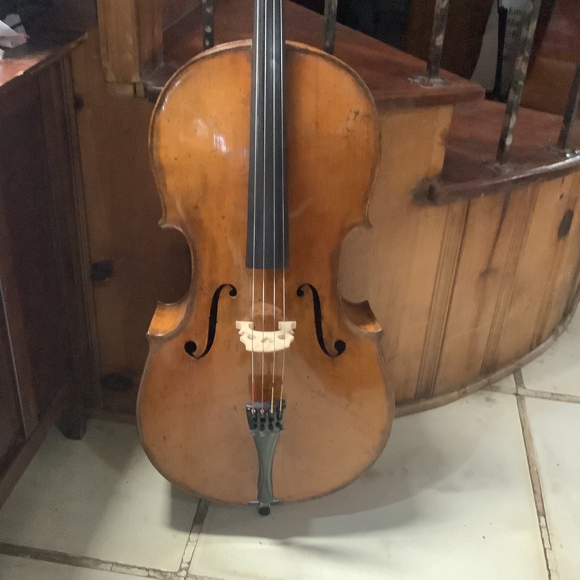 Late 1800s European 4/4 Cello