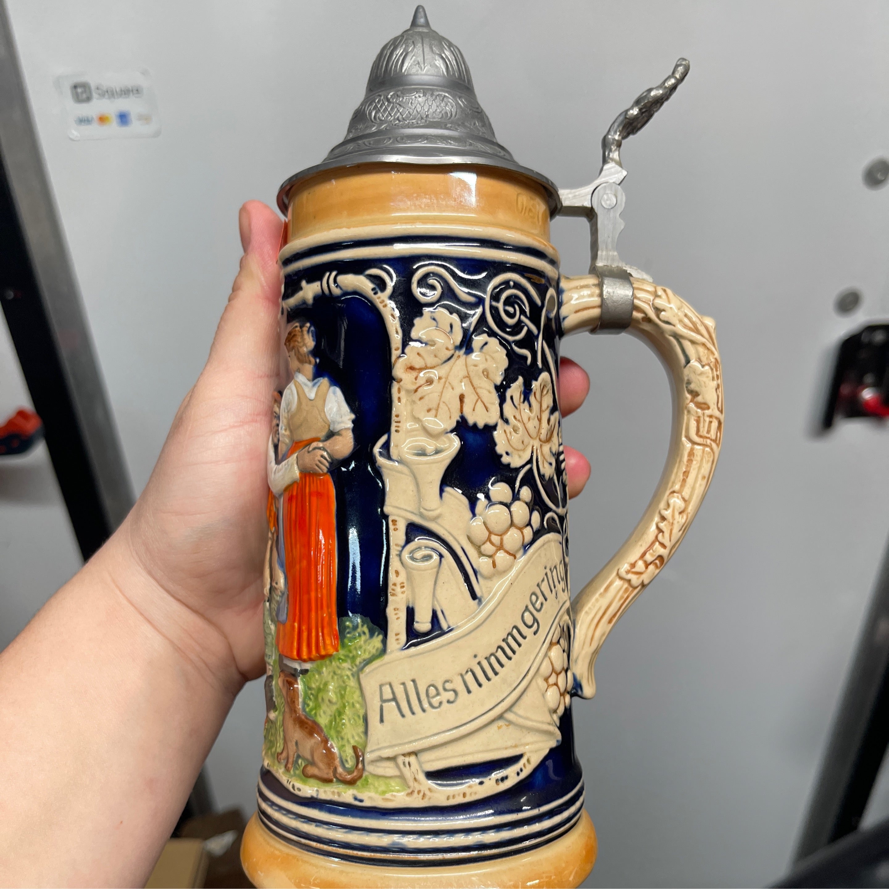 Trink Und Sing .5L Stein