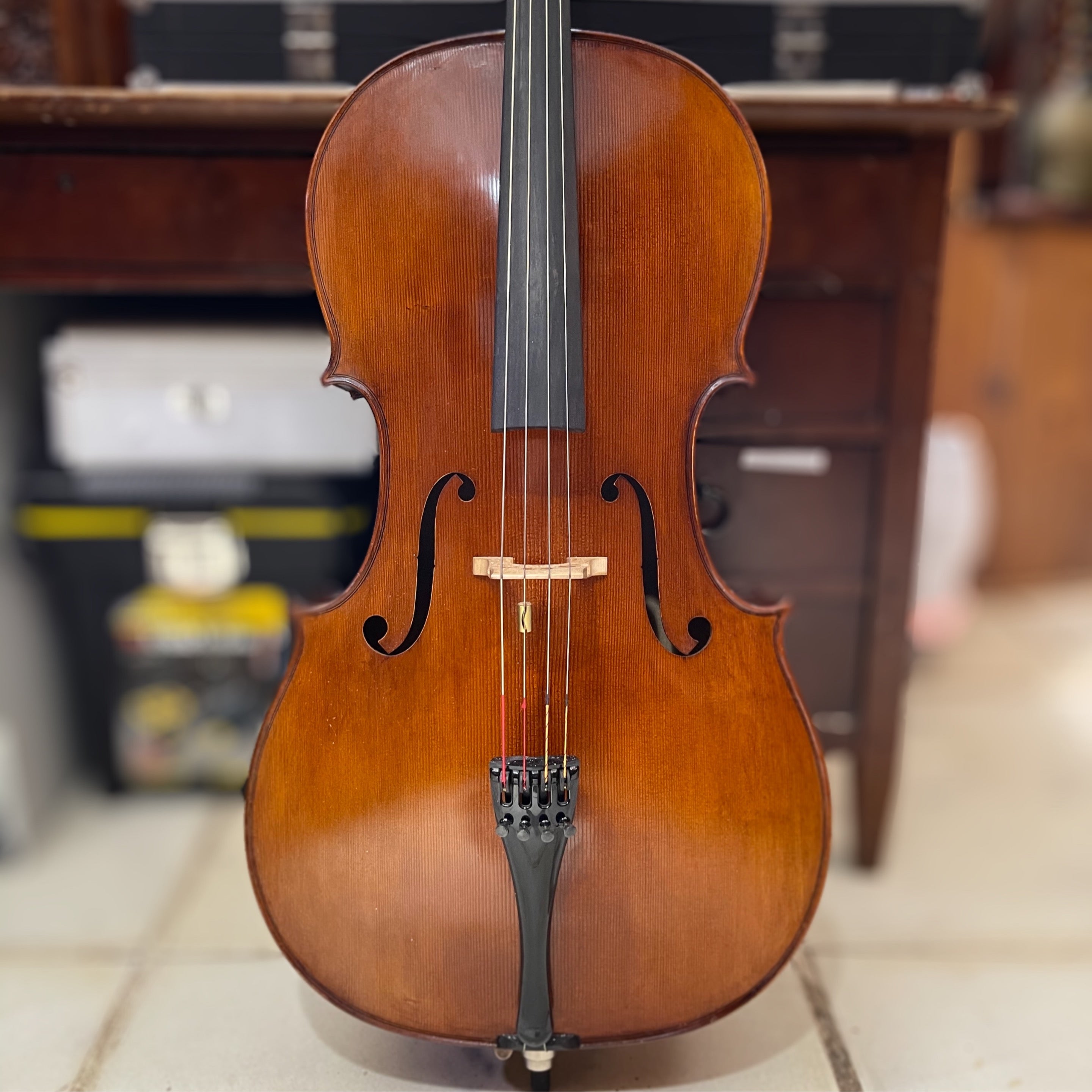 Emanuel Wilfer "Stradivari" 12A Cello 4/4 Blond Color