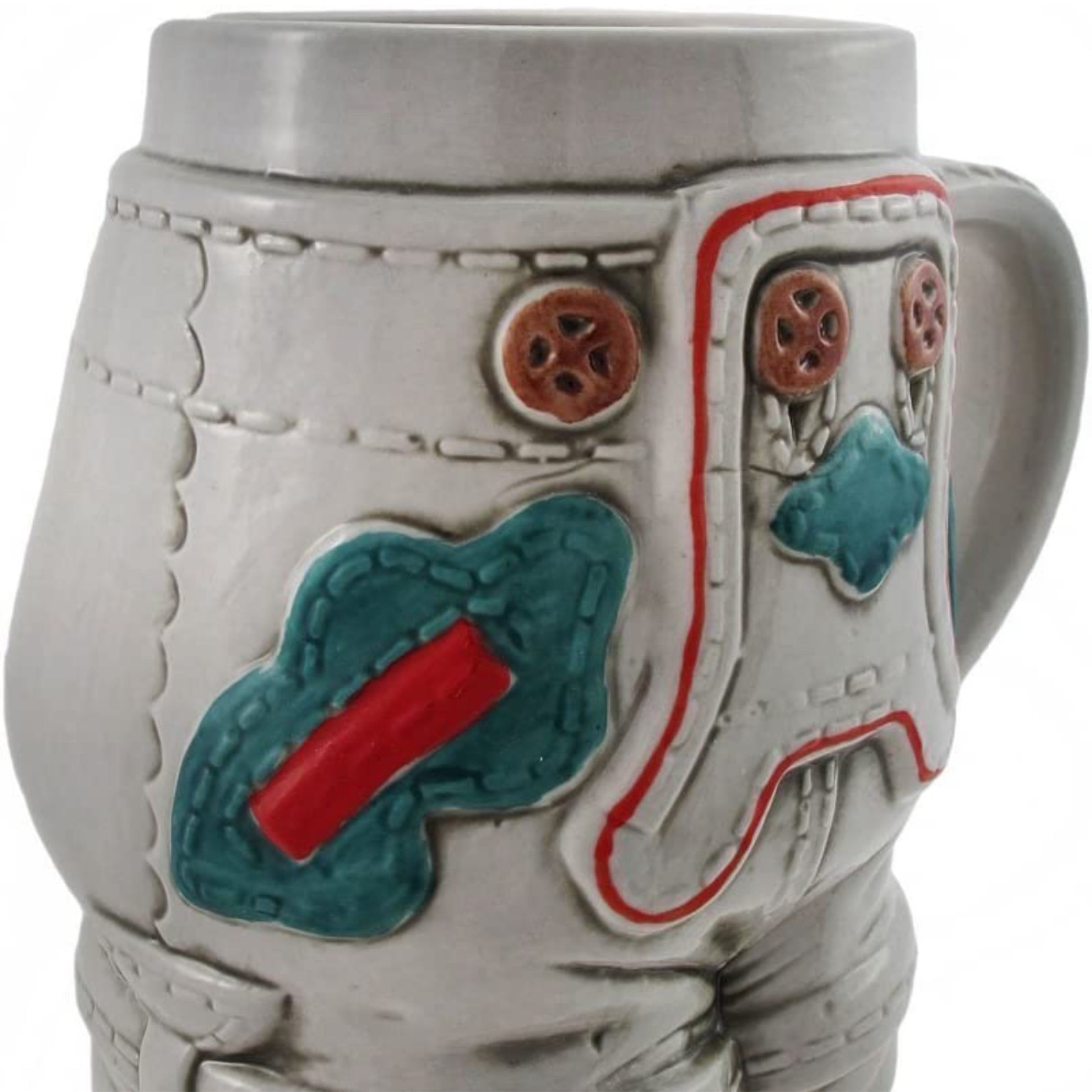 Lederhosen 0.5L Stoneware Stein Mug