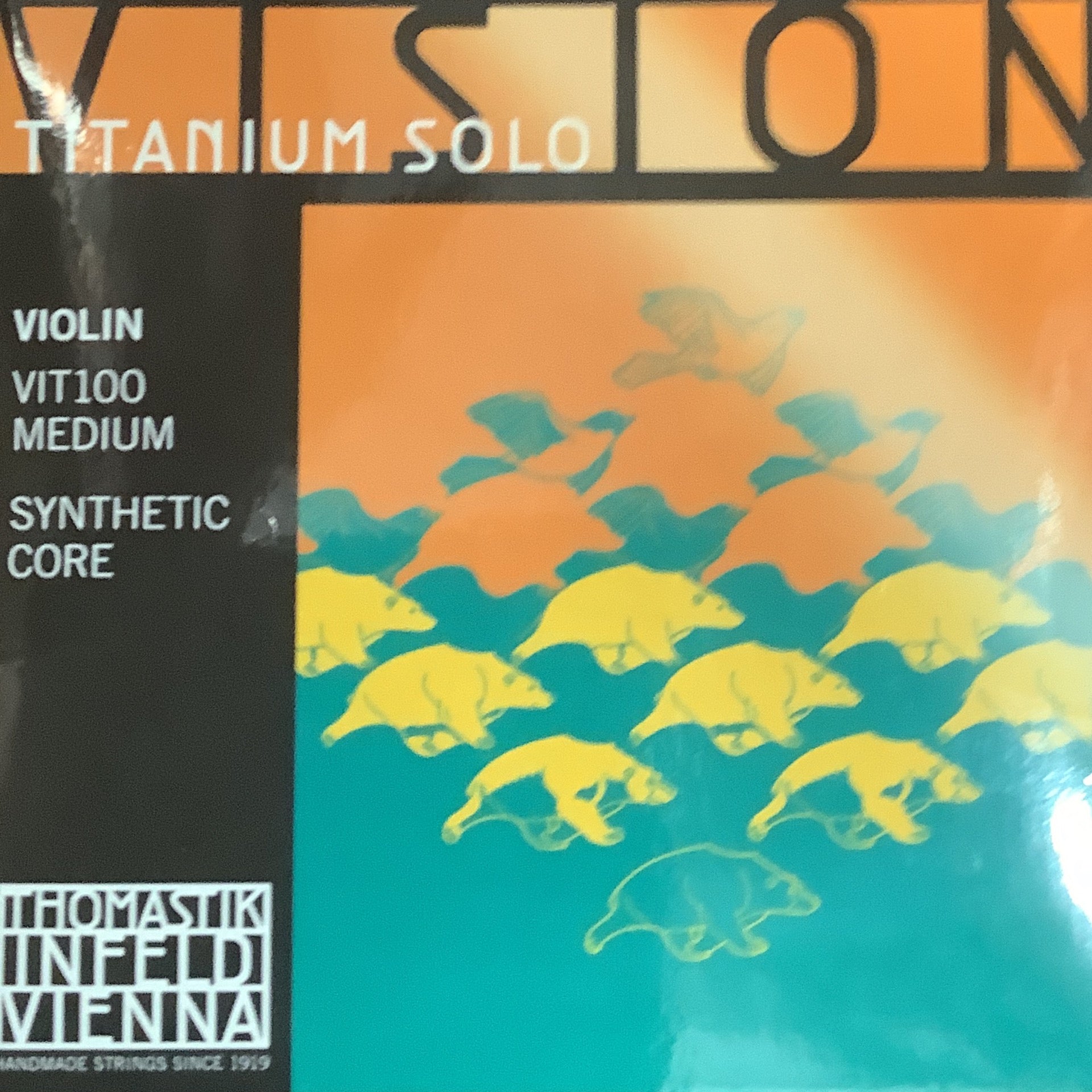 Thomastik Infeld Vision Titanium Solo Violin String Set