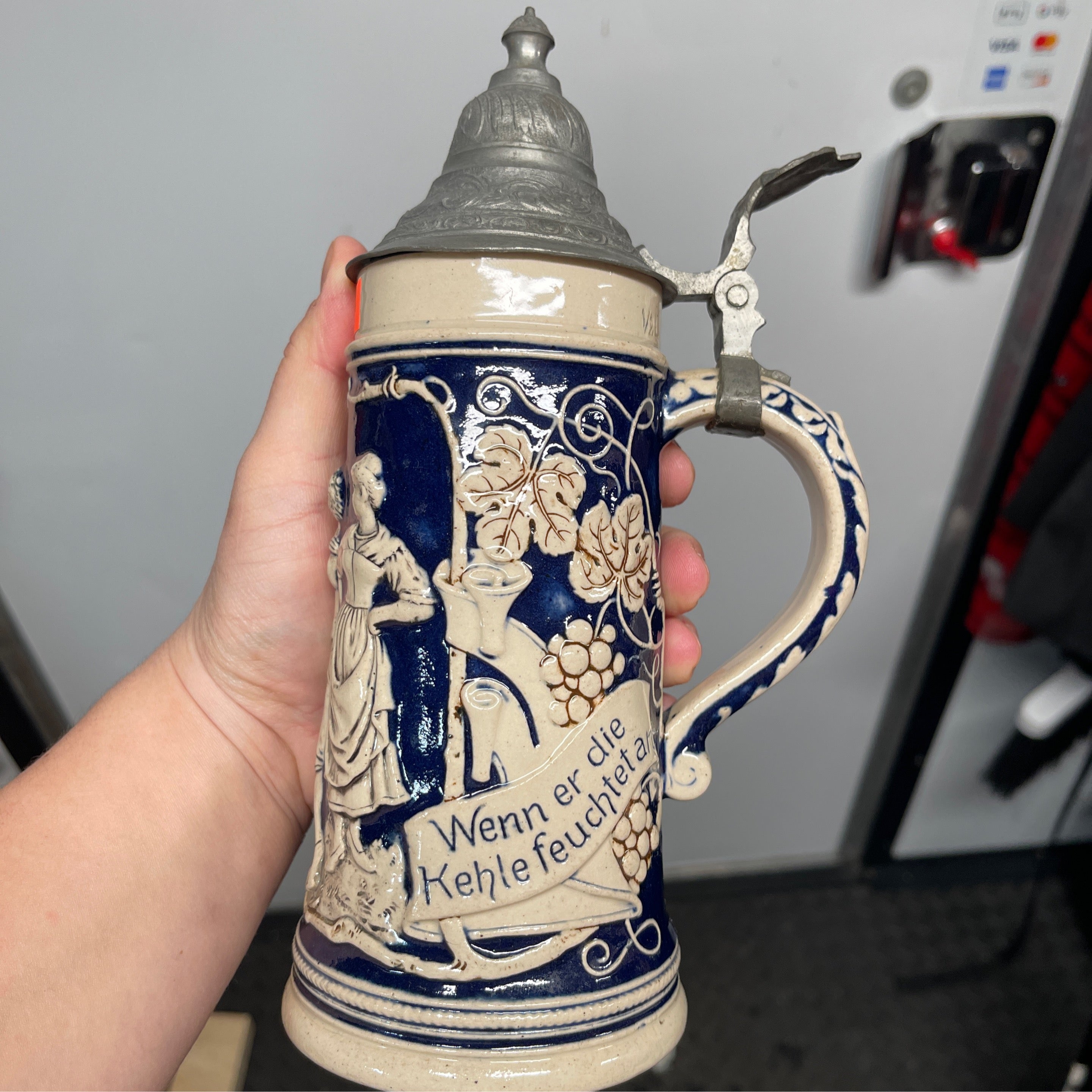 Viel besser krähet .5L Stein