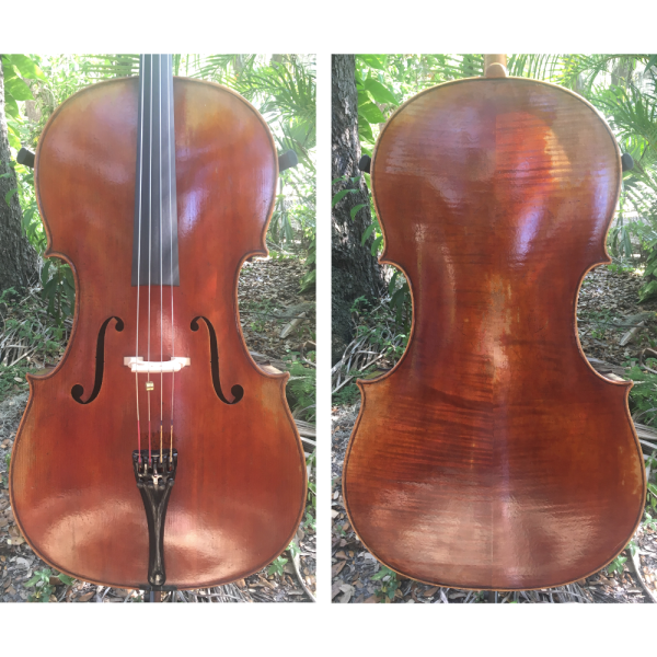 Jay Haide a l'ancienne Ruggieri Model Cello