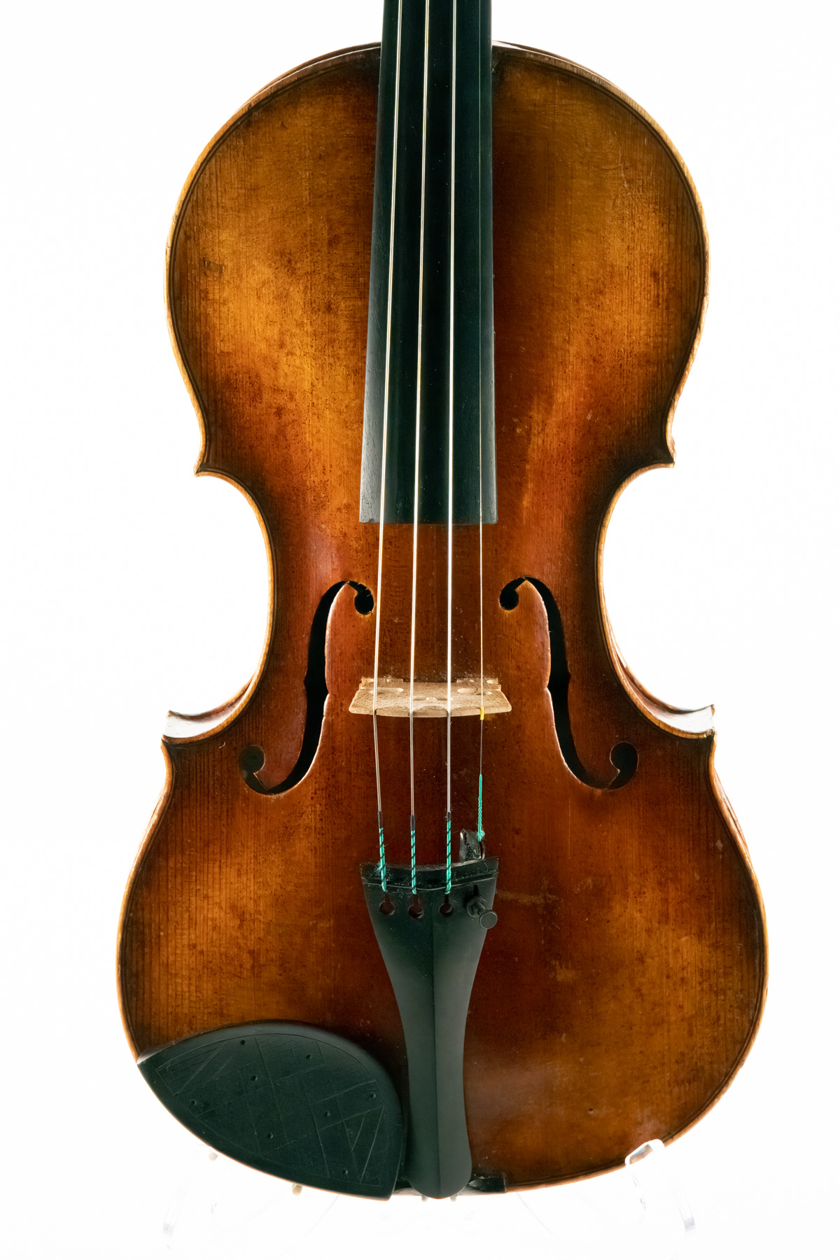Front of 1900 German Antique Full Size Violin